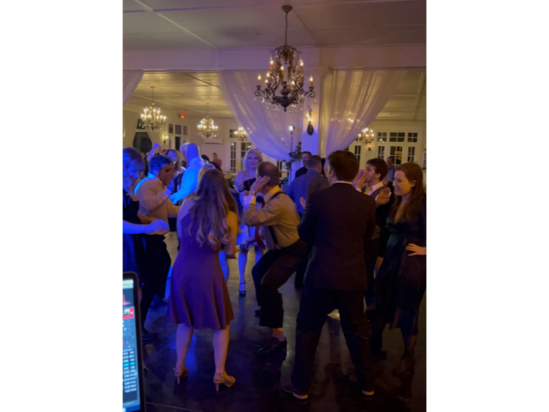 Dance Circle at wedding with DJ Tommy Pirone at Little River Farms Alpharetta GA